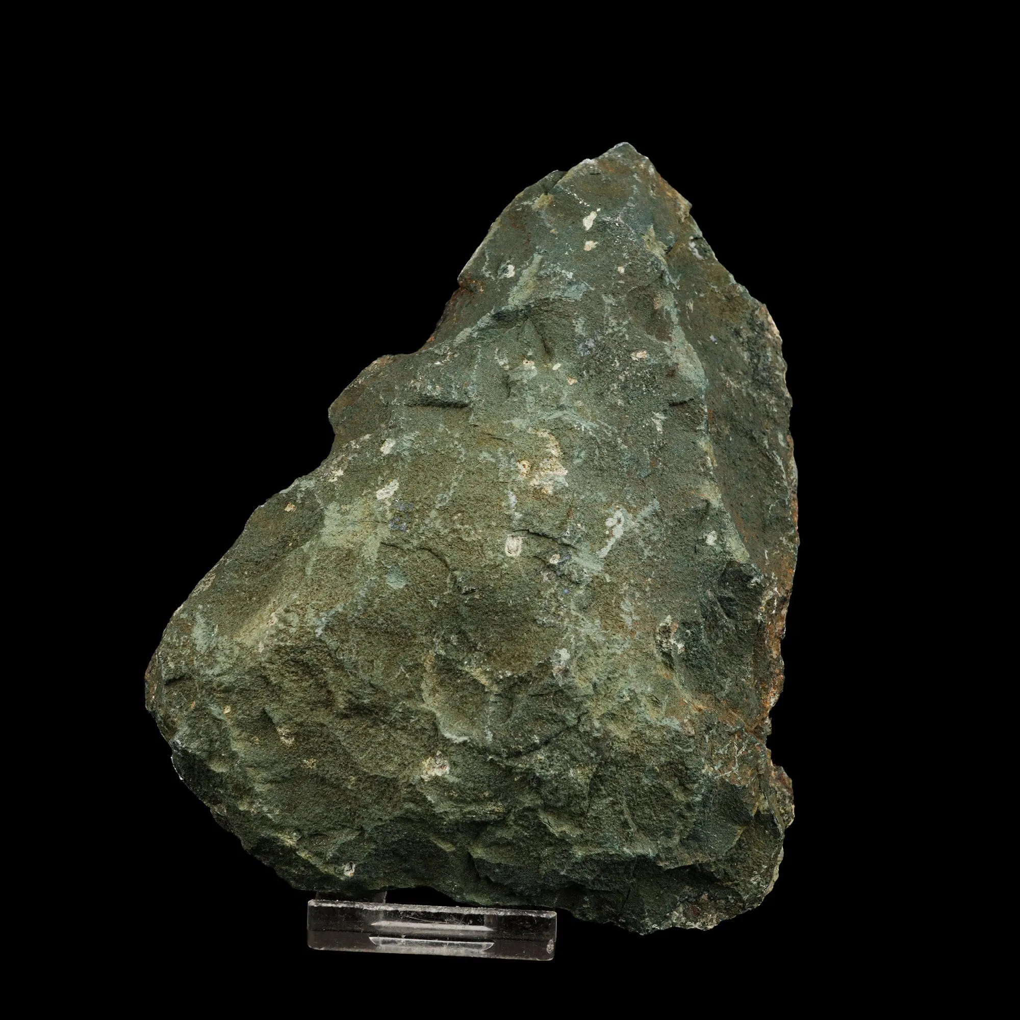 Calcite on Babingtonite & Chalcedony Natural Mineral Specimen - image 5