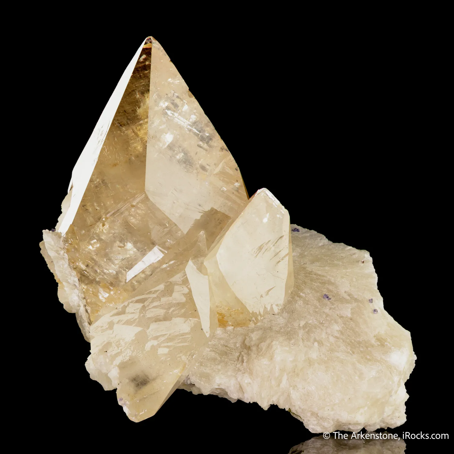 Calcite on Baryte - image 3