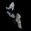 Calcite on Black Chalcedony Natural Mineral Specimen - image 5