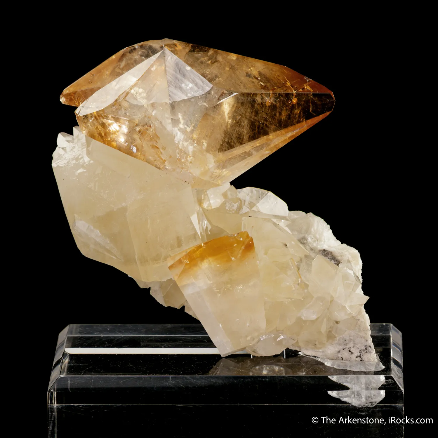 Calcite on Calcite matrix - image 4