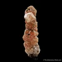 Calcite on Calcite stalactite - image 2