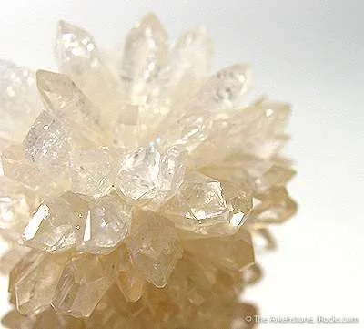 Calcite on Calcite Stalactite - image 2