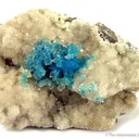 Calcite on Cavansite - image 1