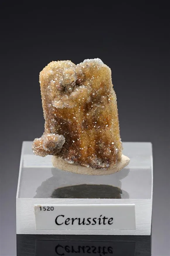 Calcite on Cerussite image