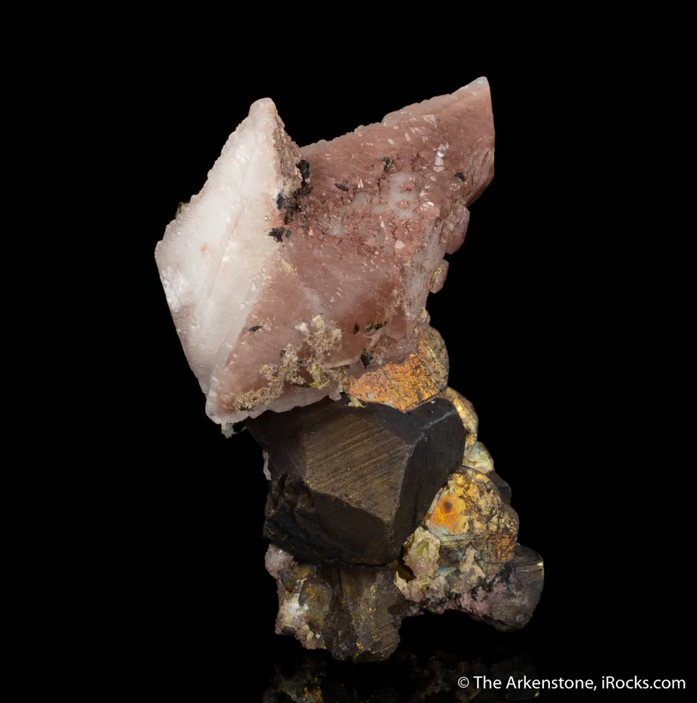 Calcite on Chalcopyrite with Epidote - image 3