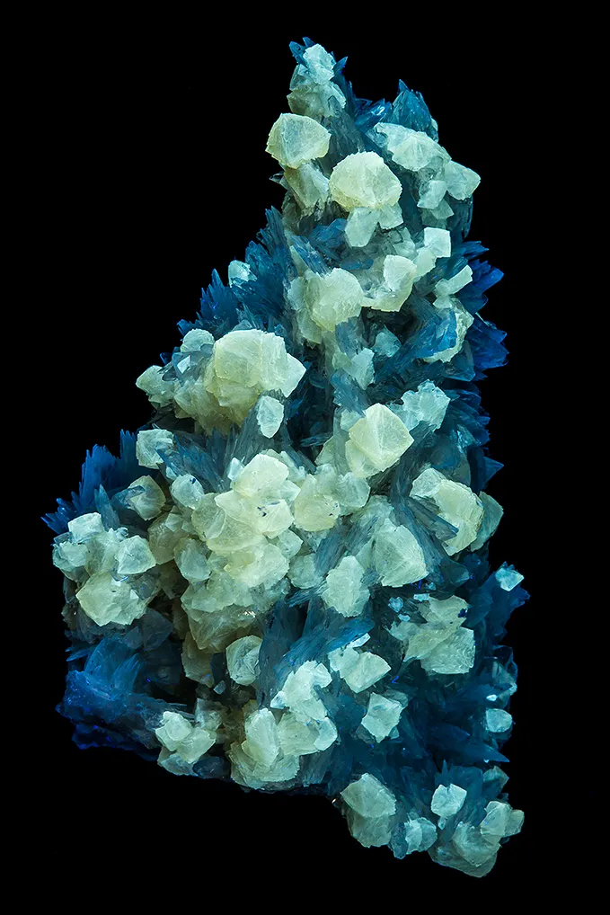 Calcite on Colemanite - image 2