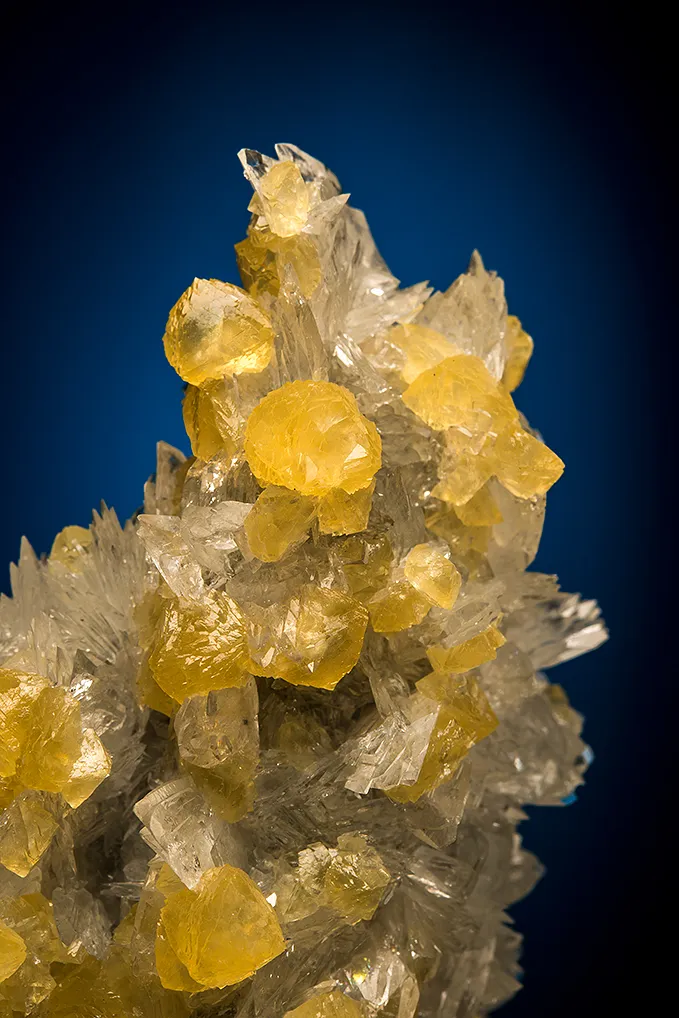 Calcite on Colemanite - image 3
