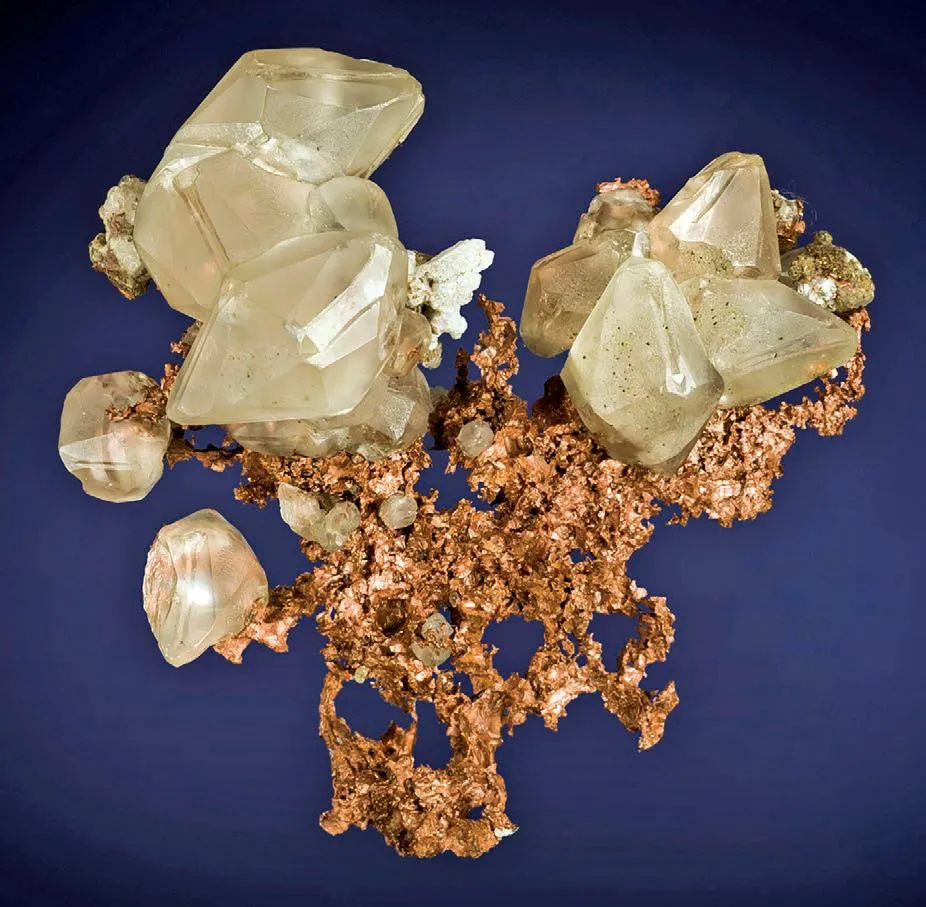 Calcite on Copper image