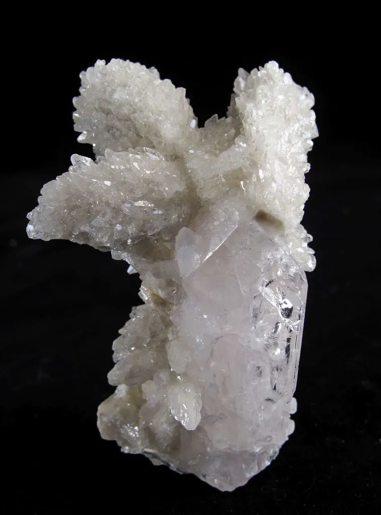 Calcite on Danburite - image 2