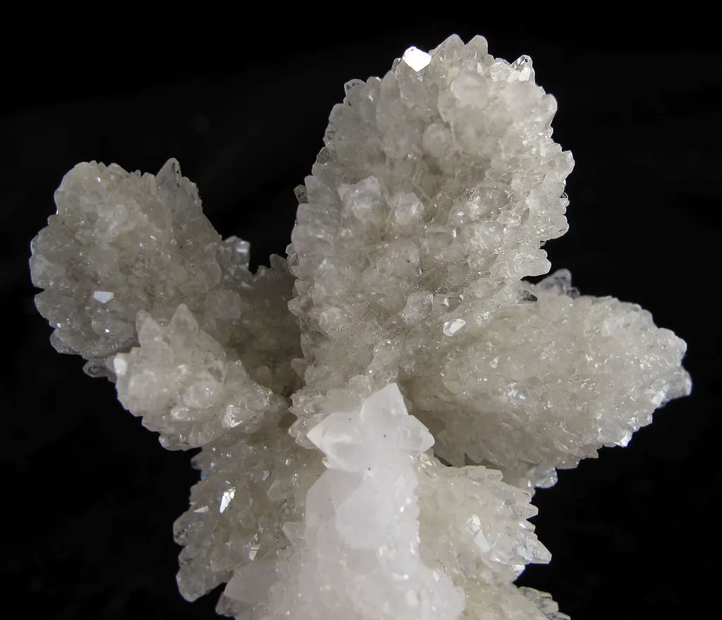 Calcite on Danburite - image 4