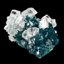 Calcite on Dioptase - image 4