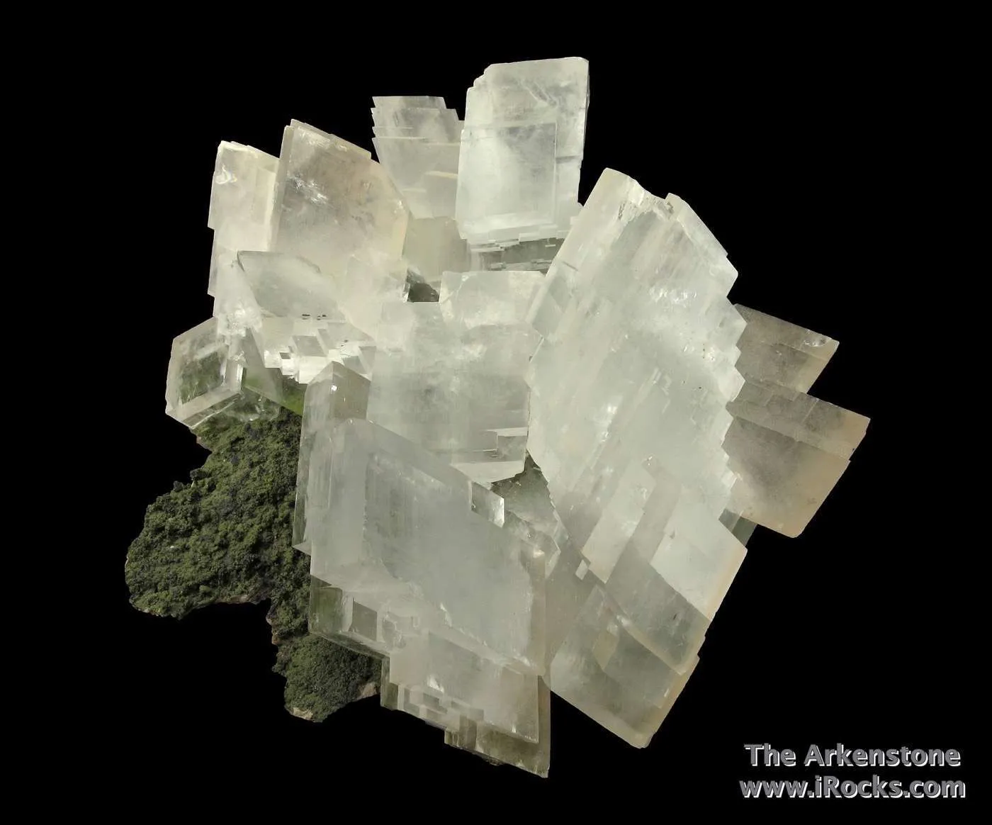 Calcite on Duftite - image 4