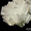 Calcite on Duftite - image 3