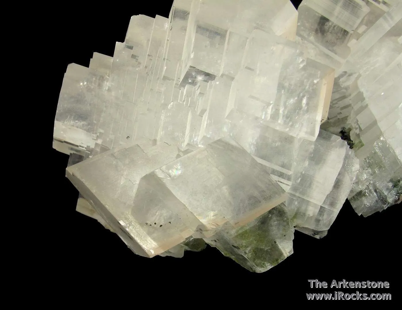 Calcite on Duftite - image 3