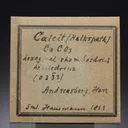 Calcite on Dyscrasite - image 1