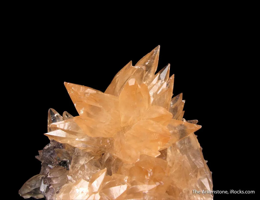 Calcite on Fluorite image