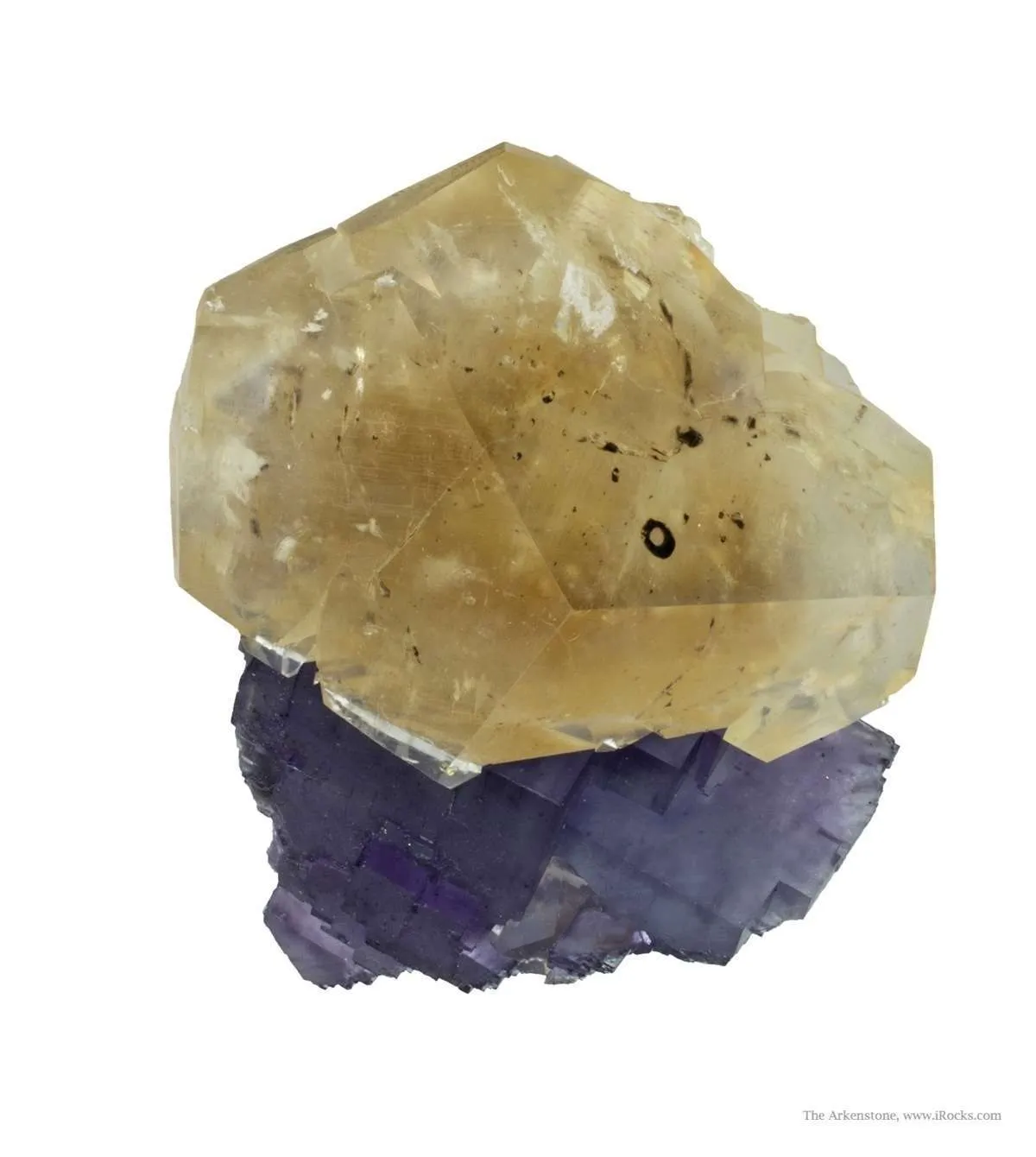 Calcite on Fluorite - image 4