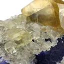 Calcite on Fluorite - image 3