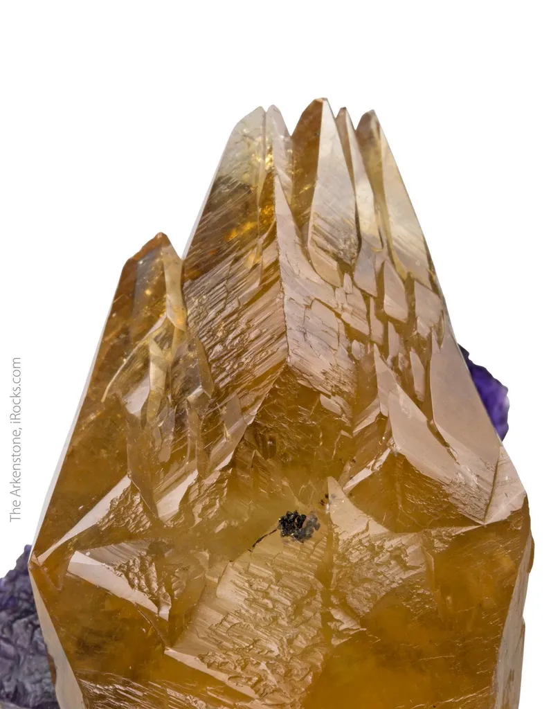 Calcite on Fluorite - image 5