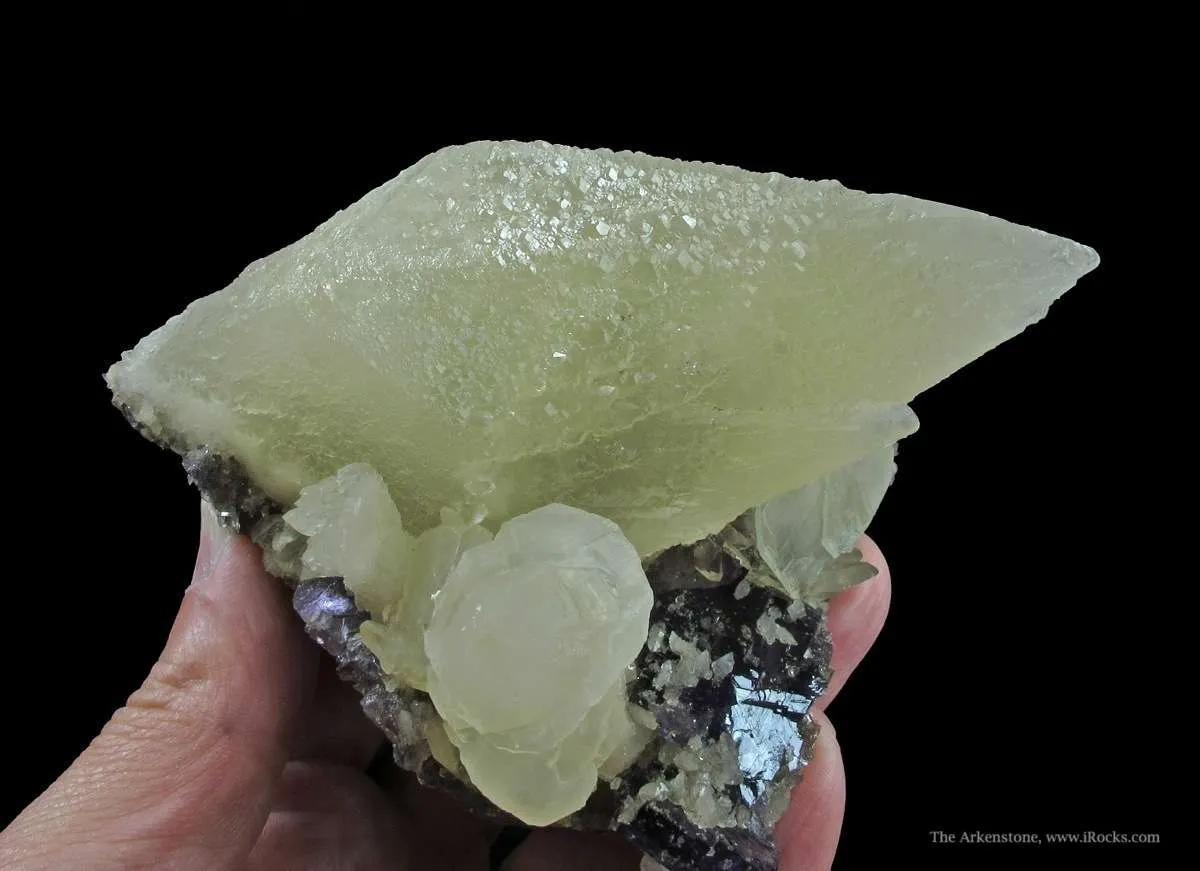 Calcite on Fluorite - image 4