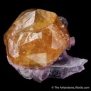 Calcite on Fluorite - image 6