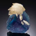Calcite on Fluorite - image 1