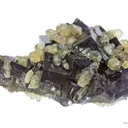 Calcite on Fluorite - image 3