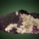 Calcite on Fluorite - image 3