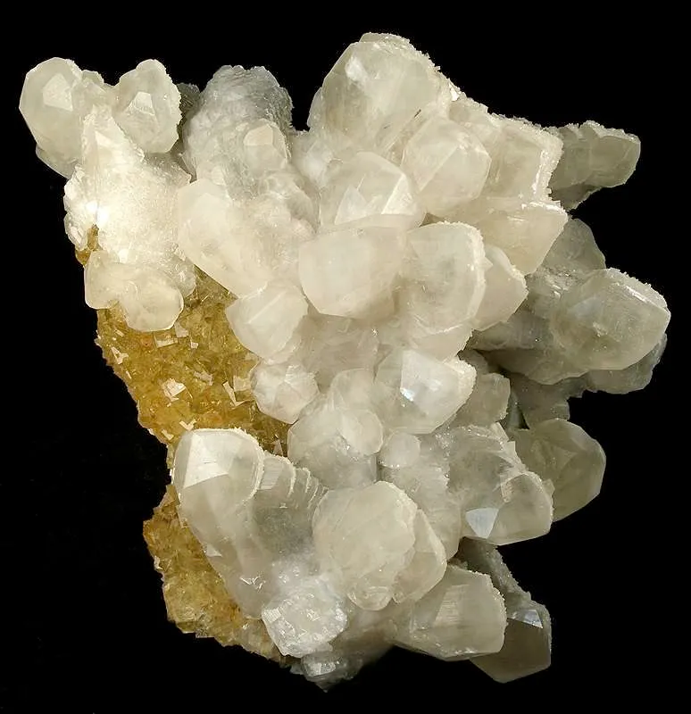 Calcite on Fluorite image