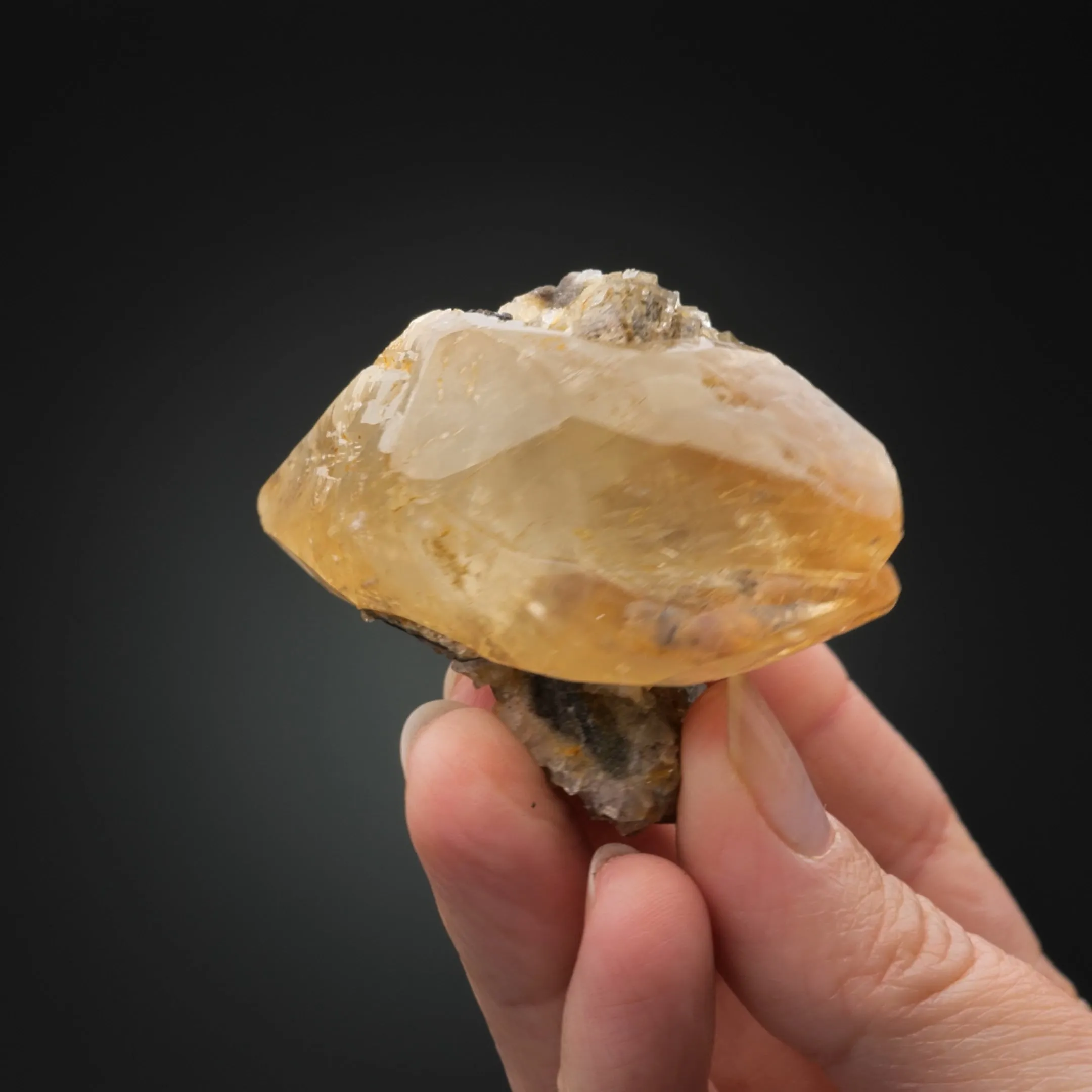 Calcite on Fluorite - image 2