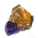 Calcite on Fluorite - image 3