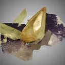 Calcite on Fluorite - image 4