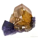 Calcite on Fluorite - image 2