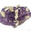 Calcite on Fluorite - image 3