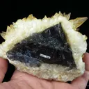 Calcite on Fluorite - image 3