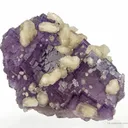 Calcite on Fluorite - image 2