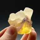 Calcite on Fluorite - image 2