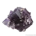 Calcite on Fluorite - image 2