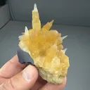 Calcite on Fluorite - image 2