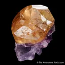 Calcite on Fluorite - image 5