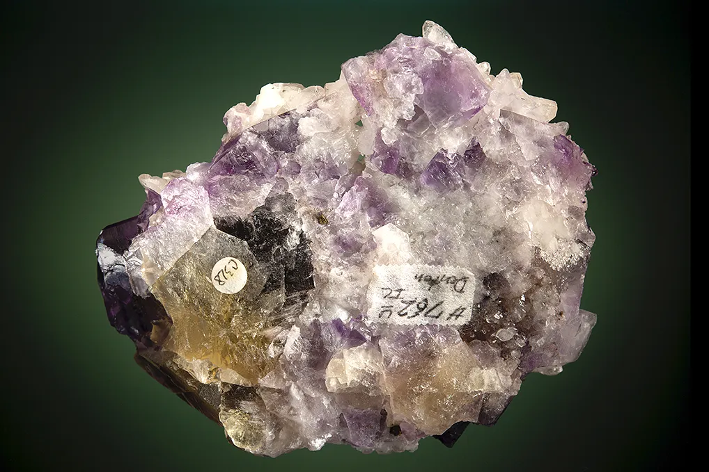 Calcite on Fluorite - image 2