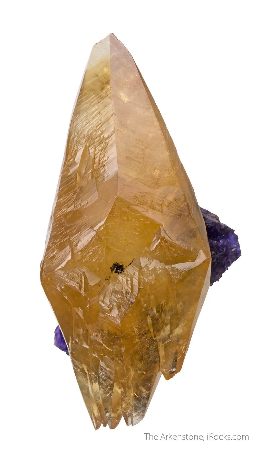 Calcite on Fluorite - image 3