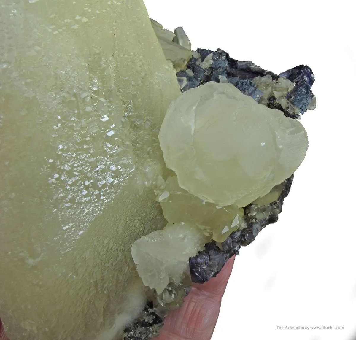 Calcite on Fluorite - image 5