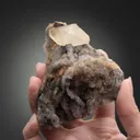 Calcite on Fluorite - image 2