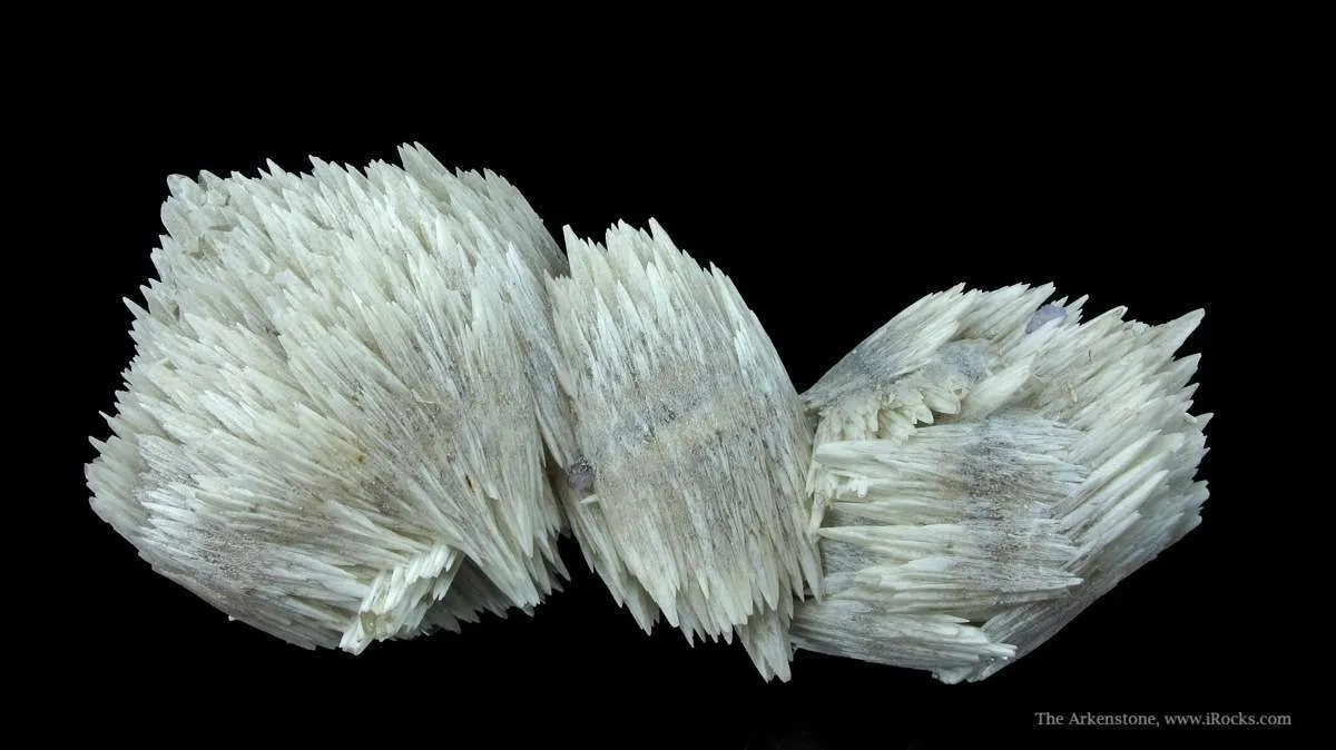 Calcite on Fluorite With Paralstonite (Type Locality) - image 6