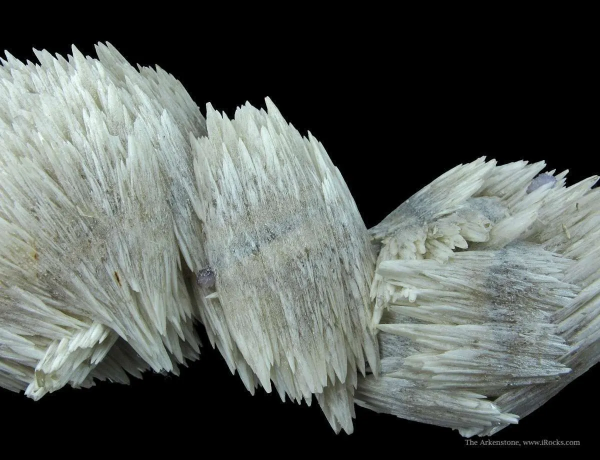 Calcite on Fluorite With Paralstonite (Type Locality) - image 4