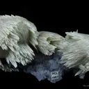 Calcite on Fluorite With Paralstonite (Type Locality) - image 3