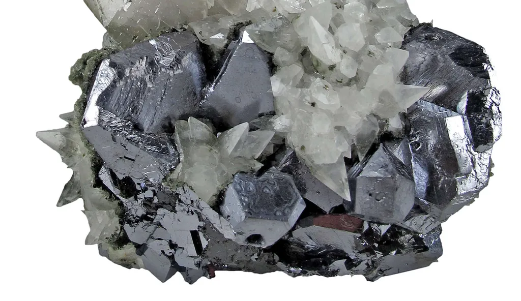 Calcite on Galena - image 2