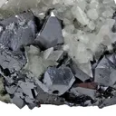 Calcite on Galena - image 2