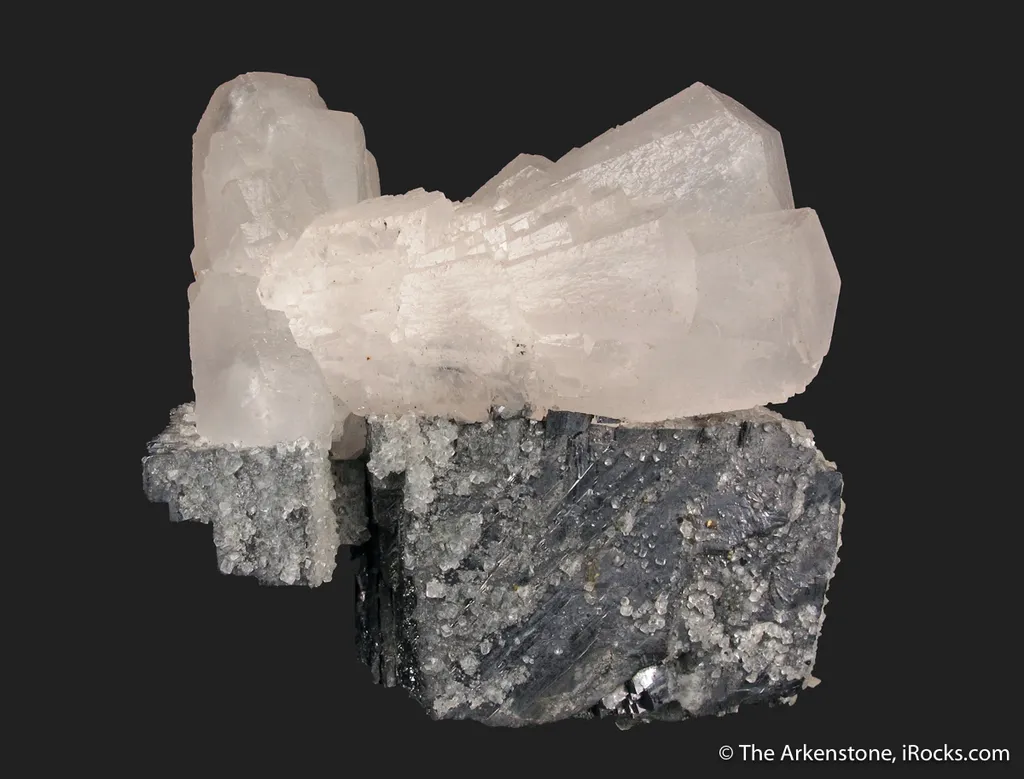 Calcite on Galena - image 3